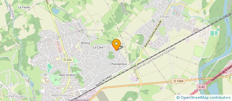 localisation de l'entreprise HKDIAG'IMMO  MEXIMIEUX