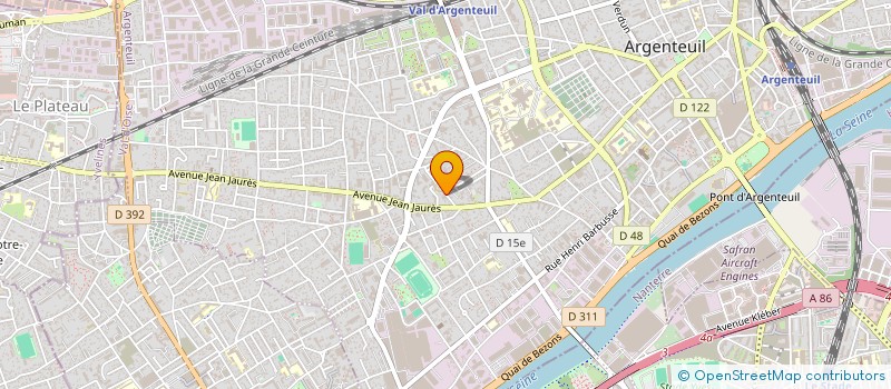 localisation de l'entreprise HKES CONSULTING  ARGENTEUIL