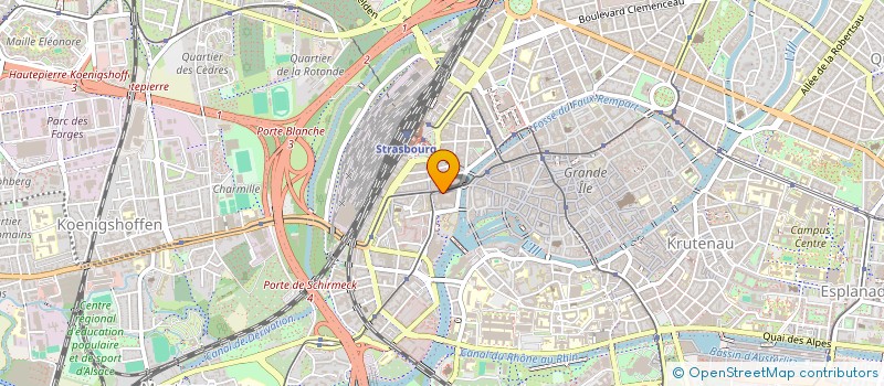 localisation de l'entreprise HKG à STRASBOURG