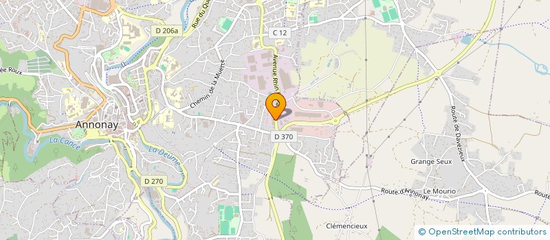 localisation de l'entreprise HKL AUTO  ANNONAY