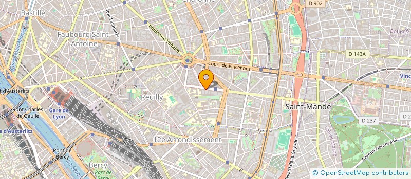 localisation de l'entreprise HKM à PARIS