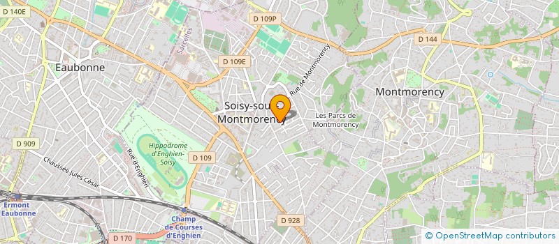 localisation de l'entreprise HKM à SOISY-SOUS-MONTMORENCY