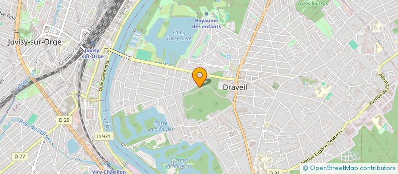 localisation de l'entreprise HKM à DRAVEIL