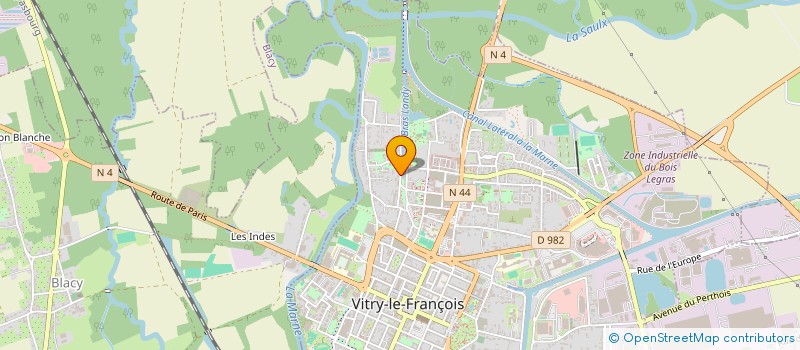 localisation de l'entreprise HKM à VITRY-LE-FRANCOIS