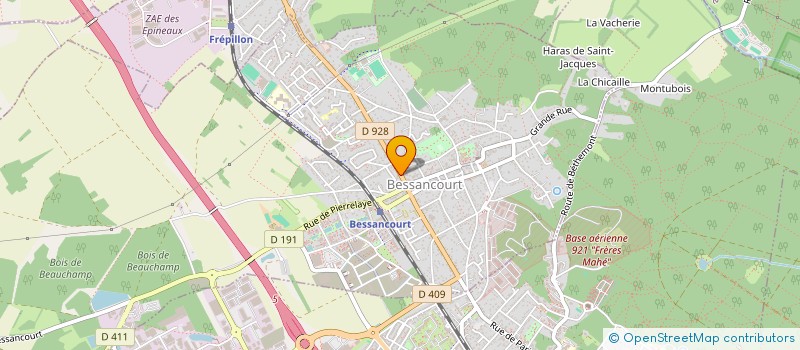 localisation de l'entreprise HKM AUTOS  BESSANCOURT