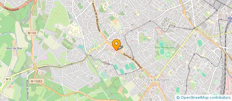 localisation de l'entreprise HKM DISTRI à MONTPELLIER