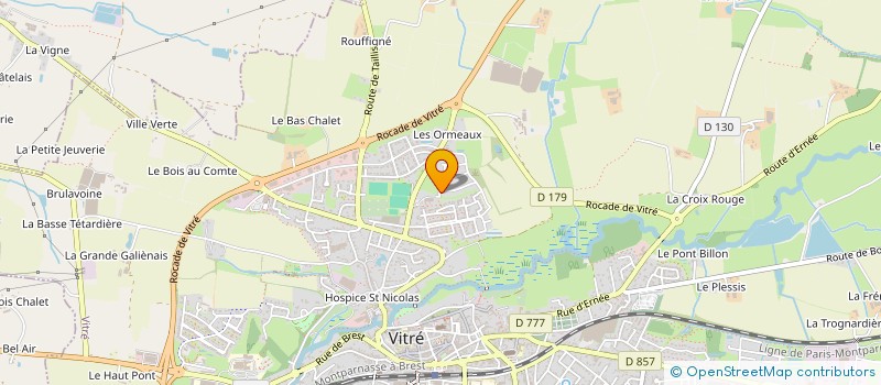 localisation de l'entreprise HKM PROJECT  VITRE