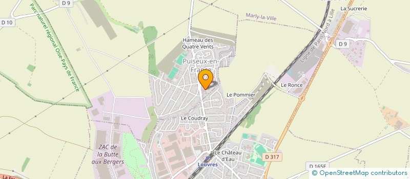 localisation de l'entreprise HKM SERVICES  PUISEUX-EN-FRANCE