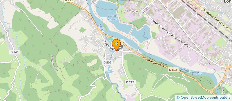 localisation de l'entreprise HKMJ  LAROIN