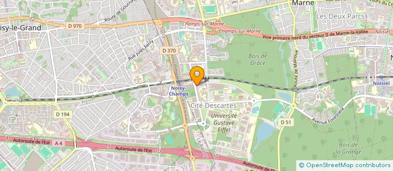 localisation de l'entreprise HKONT SOLUTIONS  CHAMPS-SUR-MARNE