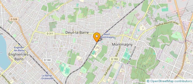 localisation de l'entreprise HKPI  DEUIL-LA-BARRE