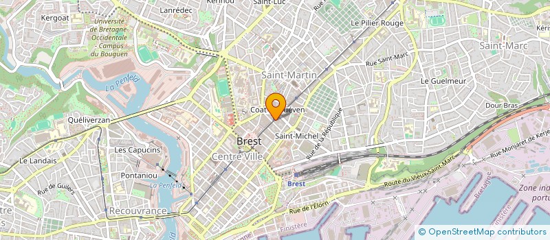 localisation de l'entreprise HKRTL à BREST