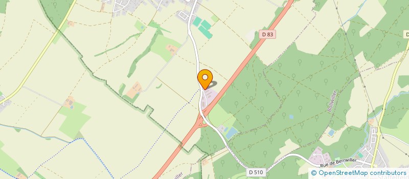 localisation de l'entreprise HKS  BERRWILLER