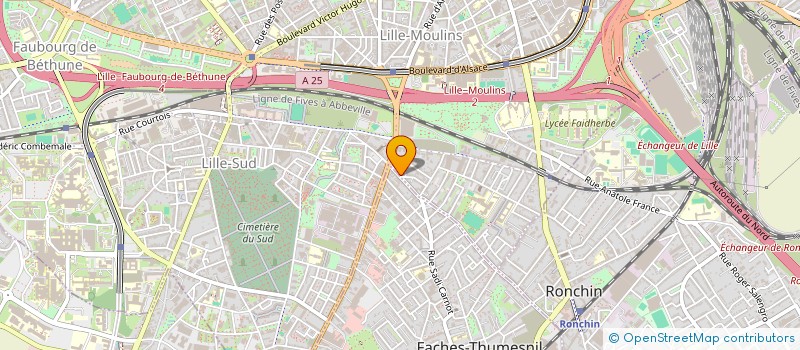localisation de l'entreprise HKS à LILLE