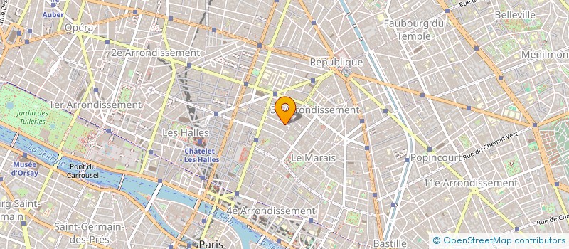 localisation de l'entreprise HKS MOTOJET à PARIS