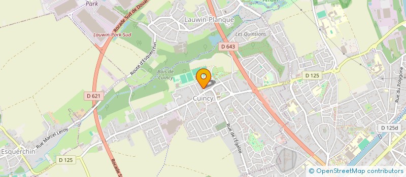 localisation de l'entreprise HKT INVEST  LAUWIN-PLANQUE