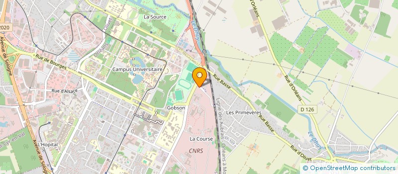 localisation de l'entreprise HKVOR à ORLEANS