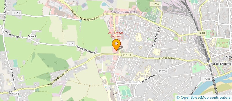 localisation de l'entreprise HL à NEVERS