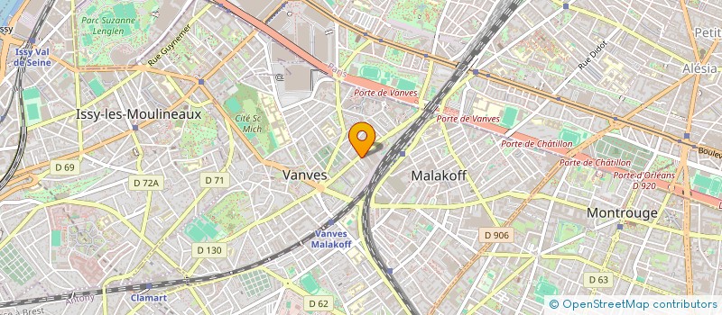 localisation de l'entreprise HL 93 à VANVES