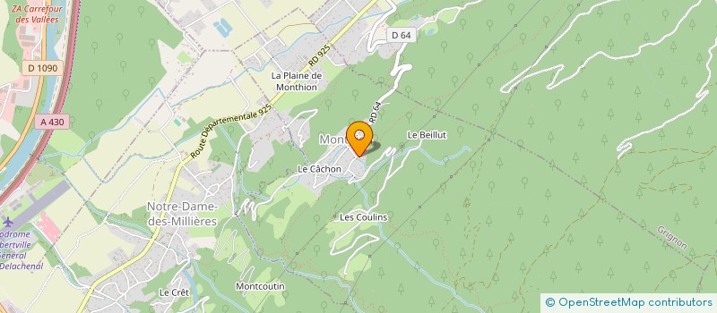 localisation de l'entreprise HL  MONTHION