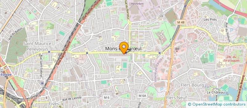 localisation de l'entreprise HL  MONS-EN-BARUL