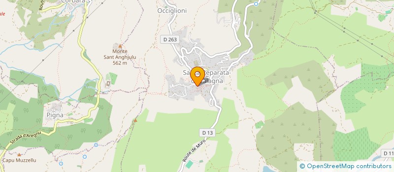 localisation de l'entreprise HL'BRUNCH  SANTA-REPARATA-DI-BALAGNA