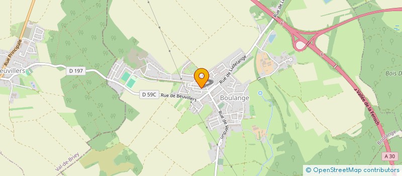 localisation de l'entreprise HL CAR à BOULANGE