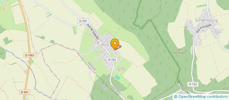 localisation de l'entreprise HL CARRELAGE  BUST