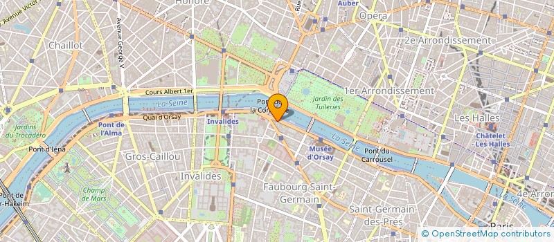 localisation de l'entreprise HL CASTILLO à PARIS