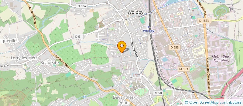 localisation de l'entreprise HL CONCEPT ET DEVELOPPEMENT  WOIPPY