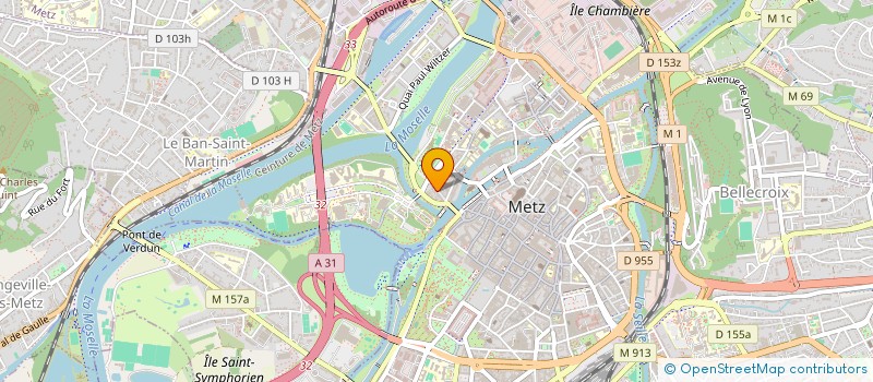 localisation de l'entreprise HL CONSEIL ET GESTION  METZ