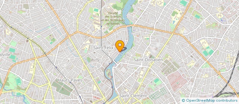 localisation de l'entreprise HL CONSULT à NANTES