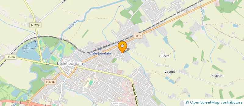 localisation de l'entreprise HL CONSULTING  L'ISLE-JOURDAIN