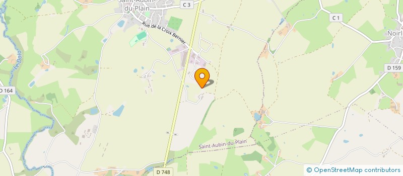 localisation de l'entreprise HL DEVELOPPEMENT  SAINT-AUBIN-DU-PLAIN