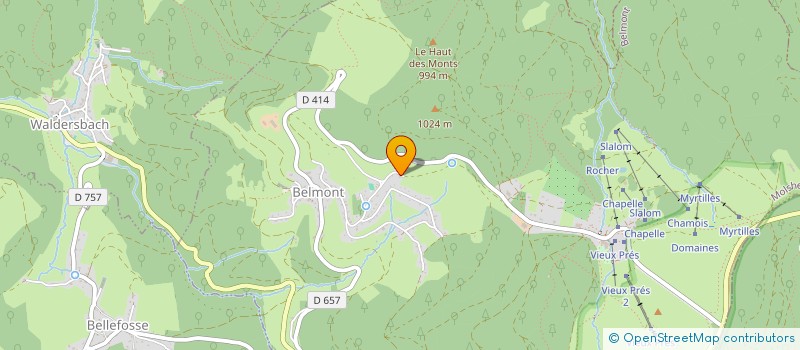 localisation de l'entreprise HL DEVELOPPEMENT  BELMONT