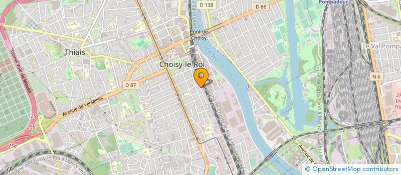 localisation de l'entreprise HL DISTRIBUTION FRANCE à CHOISY-LE-ROI