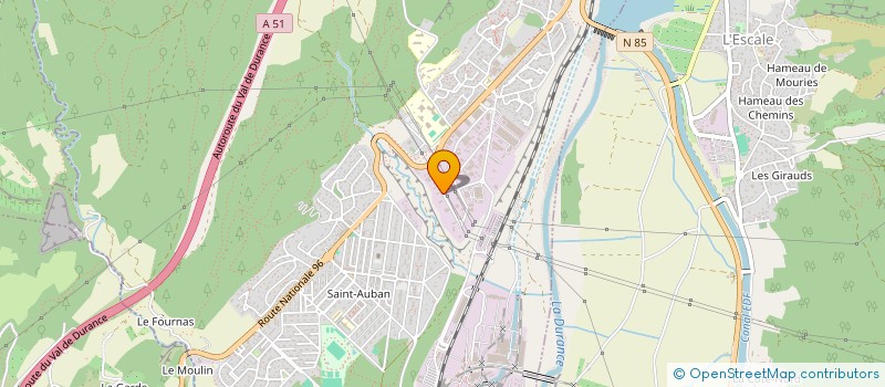 localisation de l'entreprise HL DREAM CONSTRUCTION  CHATEAU-ARNOUX-SAINT-AUBAN