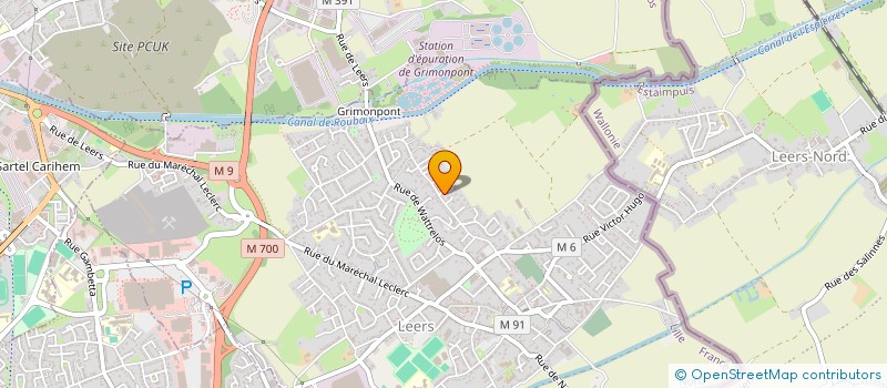 localisation de l'entreprise HL EVENT  LEERS