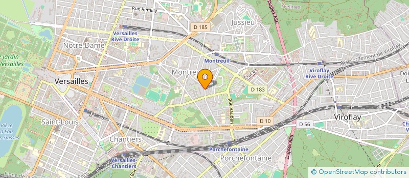 localisation de l'entreprise HL HEDISON à VERSAILLES