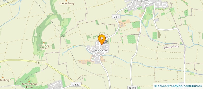 localisation de l'entreprise HL HOLDING  SCHNERSHEIM