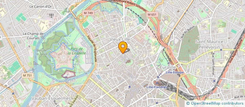 localisation de l'entreprise HL INNO à LILLE