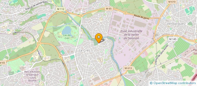localisation de l'entreprise HL INVEST 34 à LE CRES