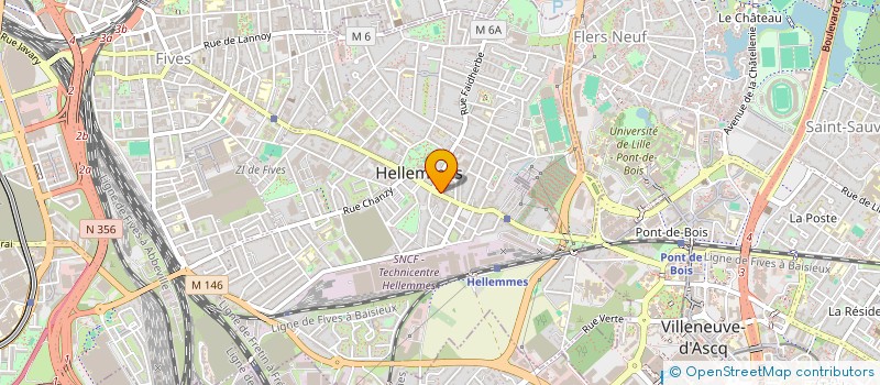 localisation de l'entreprise HL LE DERBY à LILLE