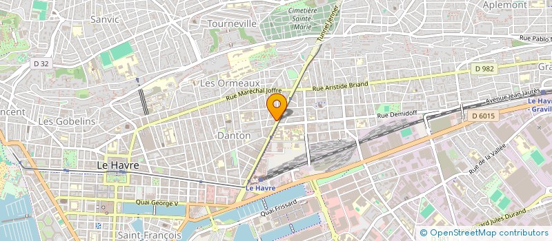 localisation de l'entreprise HL MARKET à LE HAVRE