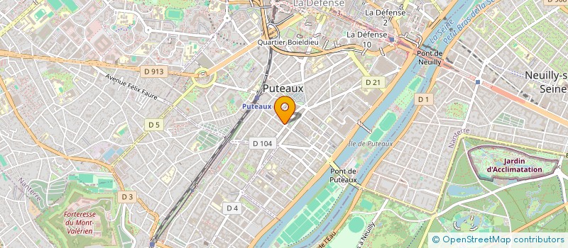 localisation de l'entreprise HL MICRO FORMA à PUTEAUX