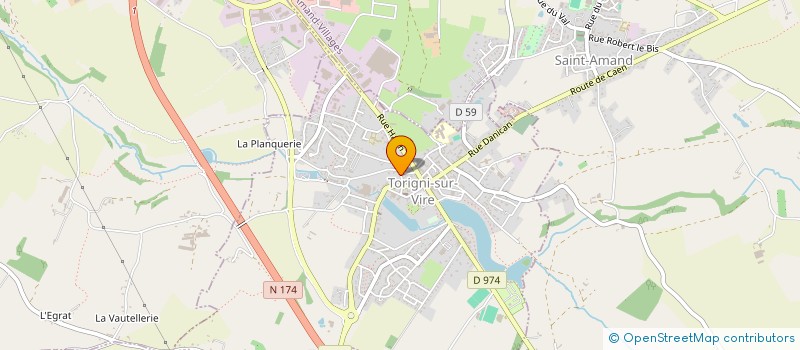 localisation de l'entreprise HL MOTOCULTURE  SAINT-AMAND-VILLAGES