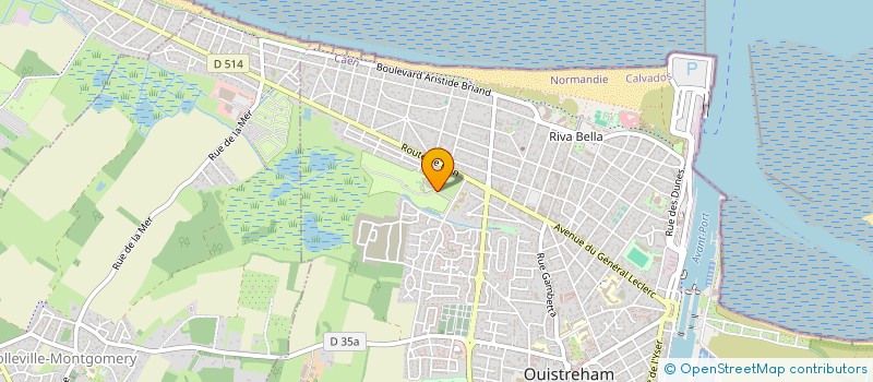localisation de l'entreprise HL PARK  OUISTREHAM
