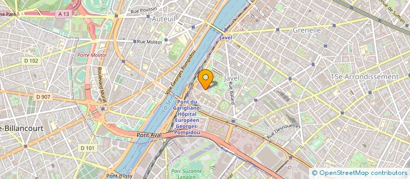 localisation de l'entreprise HL PRODUCTION  PARIS