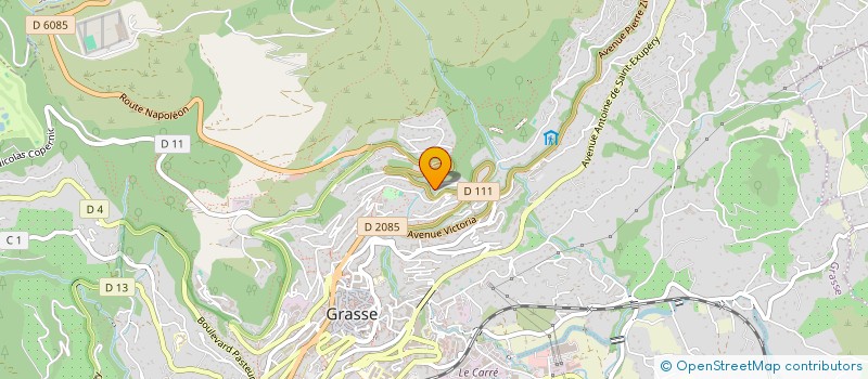 localisation de l'entreprise HL PROJECTS à GRASSE