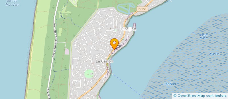 localisation de l'entreprise HL PROXIMITE à LEGE-CAP-FERRET